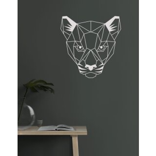 3D Puma 58 x 59 cm Purpur
