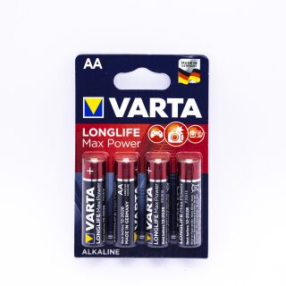 VARTA Longlife Max Power AA LR 6